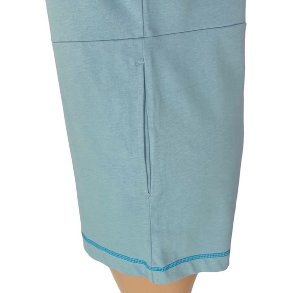 Nike Vestido Icon Clash Blue Romper Women Size Small - Picture 4 of 7